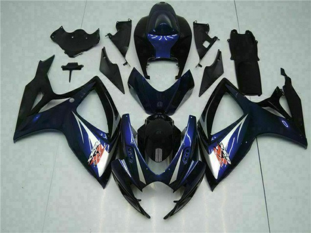 Schwarz Blau GSXR 600 / 750 K6 06-07 Vollverkleidung Schwarz Blau GSXR 600 / 750 K6 06-07 Vollverkleidung