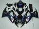 Schwarz Blau GSXR 600 / 750 K6 06-07 Vollverkleidung Schwarz Blau GSXR 600 / 750 K6 06-07 Vollverkleidung