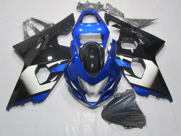 Schwarz Blau GSXR 600 K4 04-05 Verkleidungen Schwarz Blau GSXR 600 K4 04-05 Verkleidungen