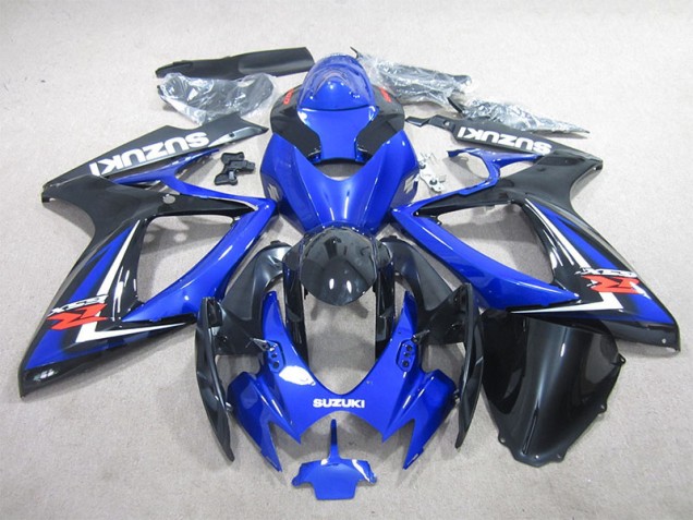 Schwarz Blau GSXR 600 K6 06-07 Verkleidungen