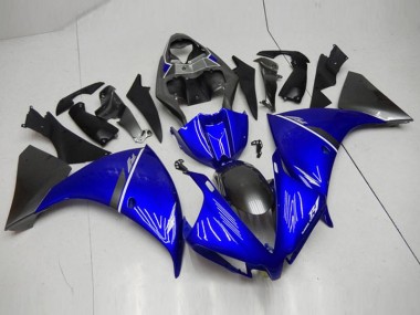 Schwarz Blau R1 12-14 Verkleidungen