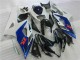 Schwarz Blau Weiß GSXR 1000 K5 05-06 Verkleidungen Schwarz Blau Weiß GSXR 1000 K5 05-06 Verkleidungen