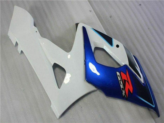 Schwarz Blau Weiß GSXR 1000 K5 05-06 Verkleidungen Schwarz Blau Weiß GSXR 1000 K5 05-06 Verkleidungen