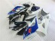 Schwarz Blau Weiß GSXR 1000 K5 05-06 Verkleidungen Schwarz Blau Weiß GSXR 1000 K5 05-06 Verkleidungen