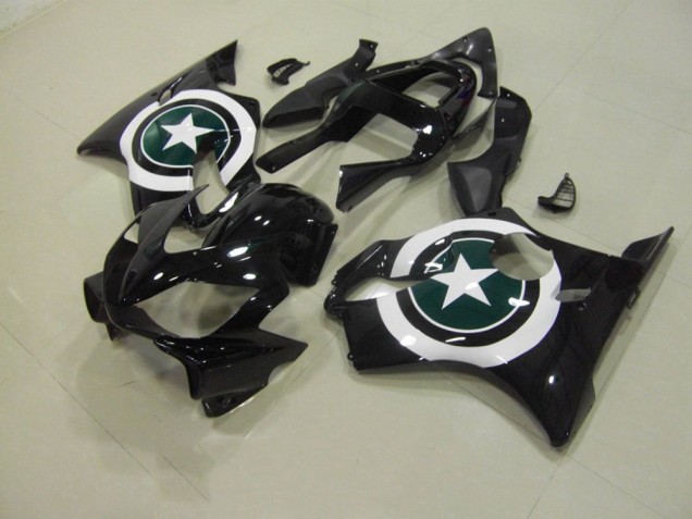 Schwarz CBR 600 F4i 01-03 Verkleidung Schwarz CBR 600 F4i 01-03 Verkleidung