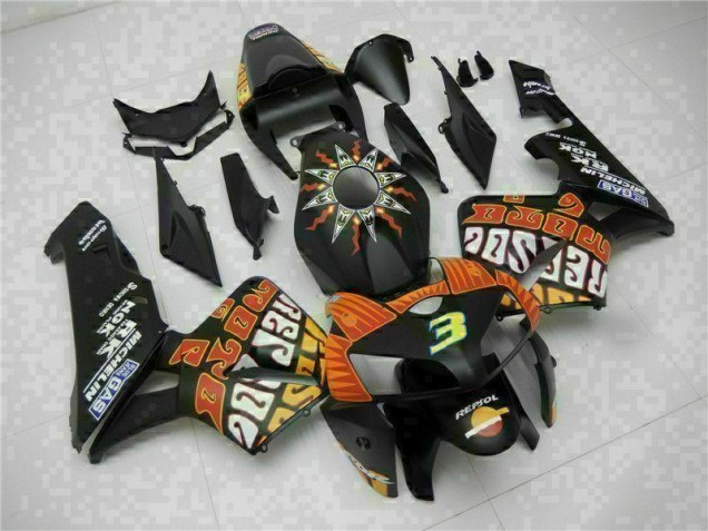 Schwarz CBR 600 RR 05-06 Verkleidungen Schwarz CBR 600 RR 05-06 Verkleidungen