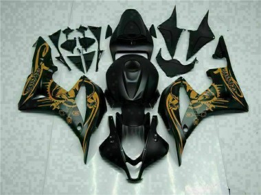 Schwarz CBR 600 RR 07-08 Verkleidungen