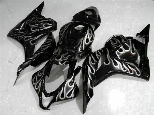 Schwarz CBR 600 RR 09-12 Verkleidung
