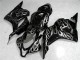 Schwarz CBR 600 RR 09-12 Verkleidung