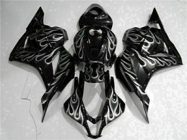Schwarz CBR 600 RR 09-12 Verkleidung