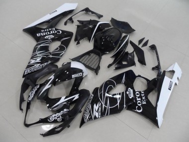 Schwarz Corona GSXR 1000 K5 05-06 Verkleidungen