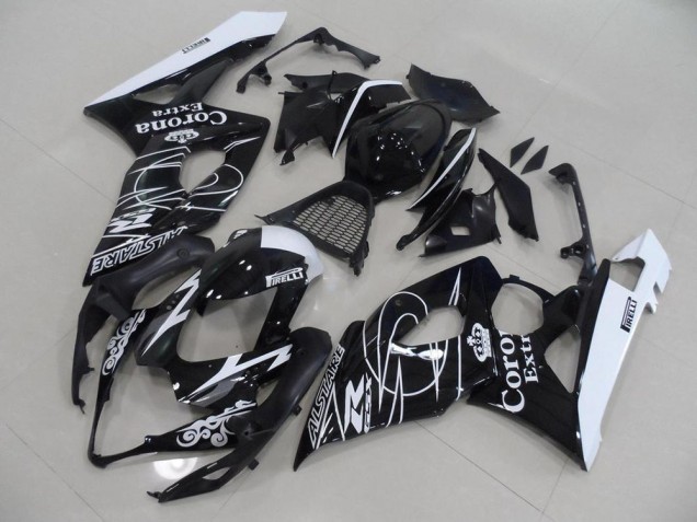 Schwarz Corona GSXR 1000 K5 05-06 Verkleidungen Schwarz Corona GSXR 1000 K5 05-06 Verkleidungen