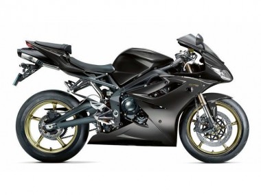 Schwarz Daytona 675 Triple 09-12 Verkleidung