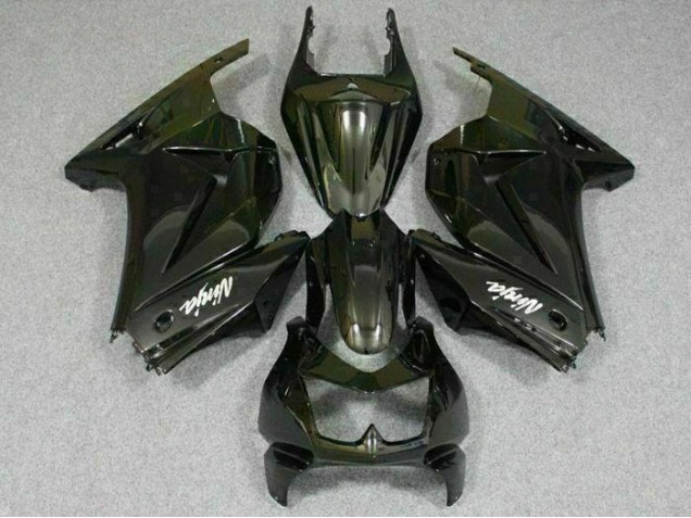 Schwarz EX250 08-12 Vollverkleidung