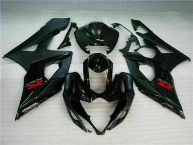 Schwarz GSXR 1000 K5 05-06 Verkleidung
