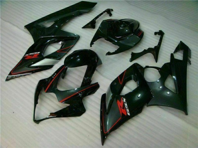 Schwarz GSXR 1000 K5 05-06 Vollverkleidung Schwarz GSXR 1000 K5 05-06 Vollverkleidung