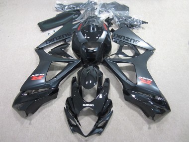 Schwarz GSXR 1000 K7 07-08 Verkleidung