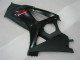 Schwarz GSXR 1000 K7 07-08 Verkleidungen & Plastik