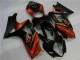 Schwarz GSXR 1000 K7 07-08 VollVerkleidungen & Plastik