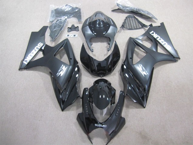 Schwarz GSXR 1000 K7 07-08 Vollverkleidung Schwarz GSXR 1000 K7 07-08 Vollverkleidung