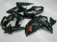 Schwarz GSXR 1000 K9 09-16 Motorrad Verkleidungen