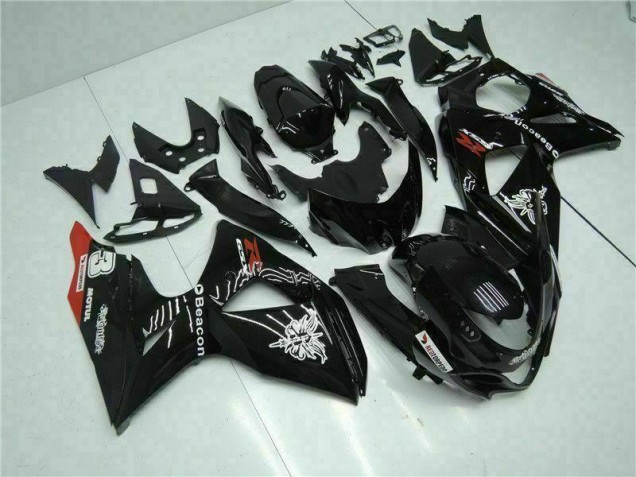 Schwarz GSXR 1000 K9 09-16 Verkleidungen & Plastik