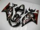 Schwarz GSXR 600 / 750 K1 K2 K3 01-03 Verkleidung Schwarz GSXR 600 / 750 K1 K2 K3 01-03 Verkleidung