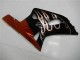 Schwarz GSXR 600 / 750 K1 K2 K3 01-03 Verkleidung Schwarz GSXR 600 / 750 K1 K2 K3 01-03 Verkleidung
