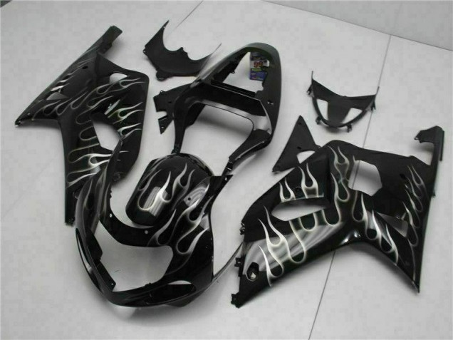 Schwarz GSXR 600 / 750 K1 K2 K3 01-03 Verkleidungen Schwarz GSXR 600 / 750 K1 K2 K3 01-03 Verkleidungen