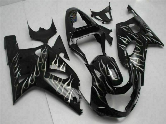 Schwarz GSXR 600 / 750 K1 K2 K3 01-03 Verkleidungen Schwarz GSXR 600 / 750 K1 K2 K3 01-03 Verkleidungen