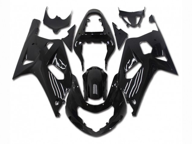 Schwarz GSXR 600 / 750 K1 K2 K3 01-03 VollVerkleidungen & Plastik