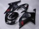 Schwarz GSXR 600 / 750 K1 K2 K3 01-03 Vollverkleidung Schwarz GSXR 600 / 750 K1 K2 K3 01-03 Vollverkleidung