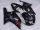 Schwarz GSXR 600 / 750 K1 K2 K3 01-03 Vollverkleidung Schwarz GSXR 600 / 750 K1 K2 K3 01-03 Vollverkleidung