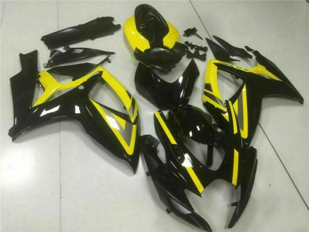 Schwarz GSXR 600 / 750 K6 06-07 Motorrad Vollverkleidung Schwarz GSXR 600 / 750 K6 06-07 Motorrad Vollverkleidung