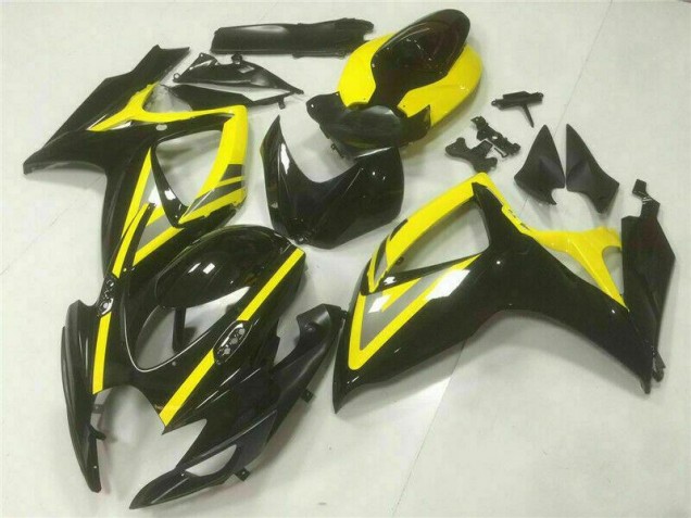 Schwarz GSXR 600 / 750 K6 06-07 Motorrad Vollverkleidung Schwarz GSXR 600 / 750 K6 06-07 Motorrad Vollverkleidung