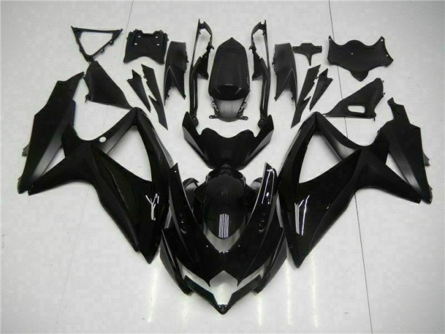 Schwarz GSXR 600 / 750 K8 08-10 Verkleidung Schwarz GSXR 600 / 750 K8 08-10 Verkleidung