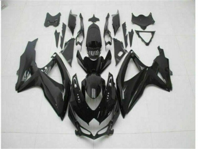 Schwarz GSXR 600 / 750 K8 08-10 Verkleidungen & Plastik Schwarz GSXR 600 / 750 K8 08-10 Verkleidungen & Plastik