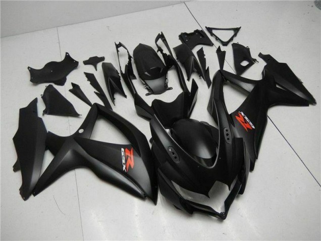 Schwarz GSXR 600 / 750 K8 08-10 Vollverkleidung Schwarz GSXR 600 / 750 K8 08-10 Vollverkleidung