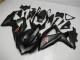 Schwarz GSXR 600 / 750 K8 08-10 Vollverkleidung Schwarz GSXR 600 / 750 K8 08-10 Vollverkleidung