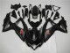 Schwarz GSXR 600 / 750 K8 08-10 Vollverkleidung Schwarz GSXR 600 / 750 K8 08-10 Vollverkleidung