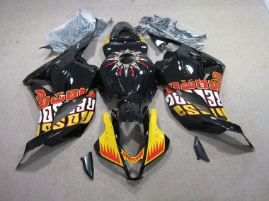 Schwarz Gelb CBR 600 RR 09-12 Verkleidungen