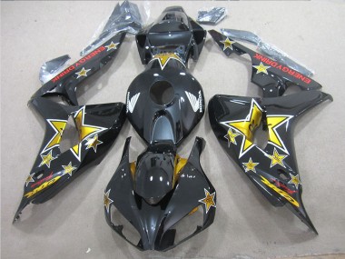 Schwarz Gelb ENERGY DRINK CBR 1000 RR 06-07 Verkleidungen