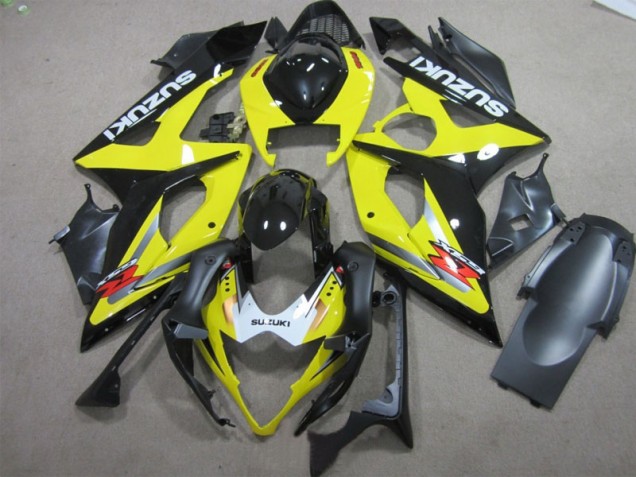 Schwarz Gelb GSXR 1000 K5 05-06 Verkleidungen Schwarz Gelb GSXR 1000 K5 05-06 Verkleidungen
