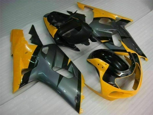 Schwarz Gelb GSXR 600 / 750 K1 K2 K3 01-03 Verkleidungen Schwarz Gelb GSXR 600 / 750 K1 K2 K3 01-03 Verkleidungen