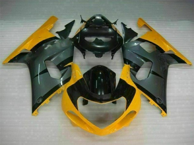 Schwarz Gelb GSXR 600 / 750 K1 K2 K3 01-03 Verkleidungen Schwarz Gelb GSXR 600 / 750 K1 K2 K3 01-03 Verkleidungen