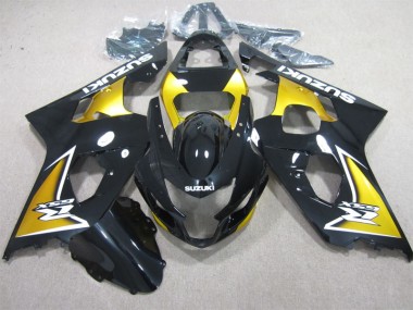Schwarz Gelb GSXR 600 K4 04-05 Verkleidungen