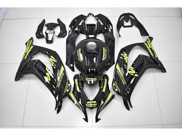 Schwarz Gelb Rennen Team Ninja ZX10R 16-19 Verkleidungen Schwarz Gelb Rennen Team Ninja ZX10R 16-19 Verkleidungen