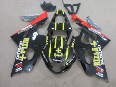 Schwarz Gelb Rizla GSXR 600 K4 04-05 Verkleidung
