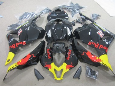 Schwarz Gelb Rot Bull CBR 600 RR 09-12 Verkleidungen