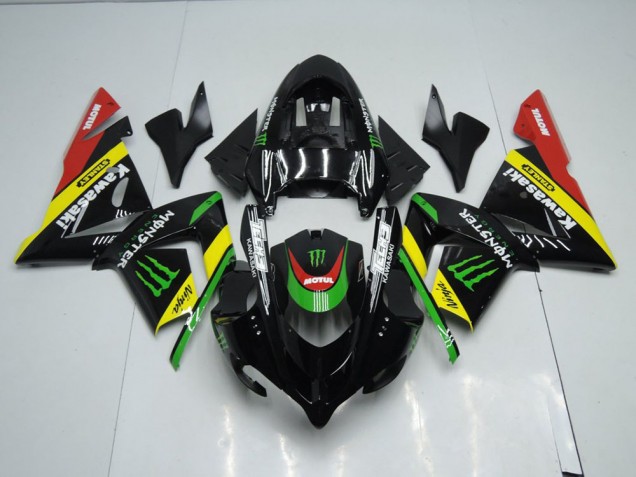 Schwarz Gelbes Monster ZX10R 03-05 Verkleidungen Schwarz Gelbes Monster ZX10R 03-05 Verkleidungen